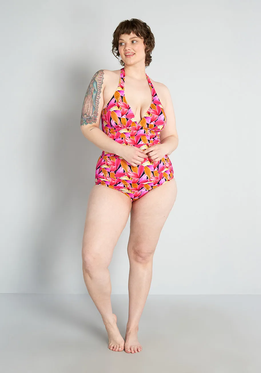 The Bathing Bombshell One-Piece Swimsuit sold by Modcloth product image thumbnail 3