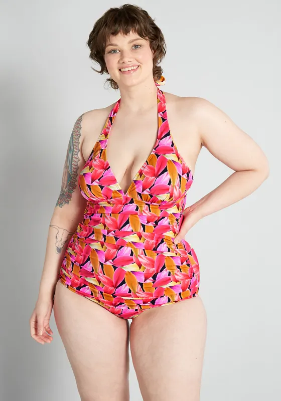 The Bathing Bombshell One-Piece Swimsuit sold by Modcloth