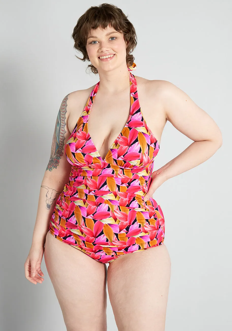 The Bathing Bombshell One-Piece Swimsuit sold by Modcloth