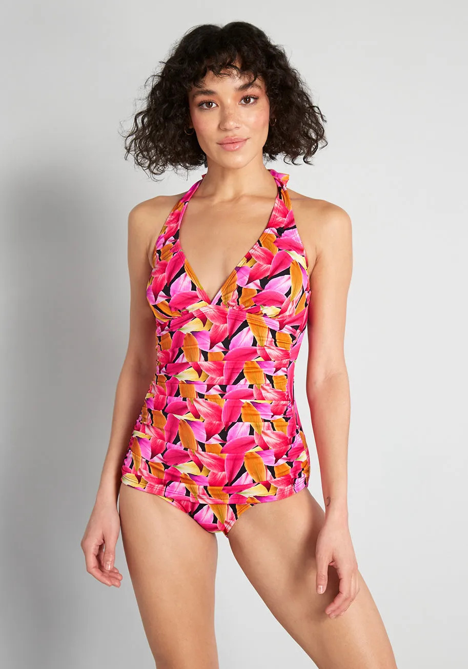The Bathing Bombshell One-Piece Swimsuit sold by Modcloth product image thumbnail 5