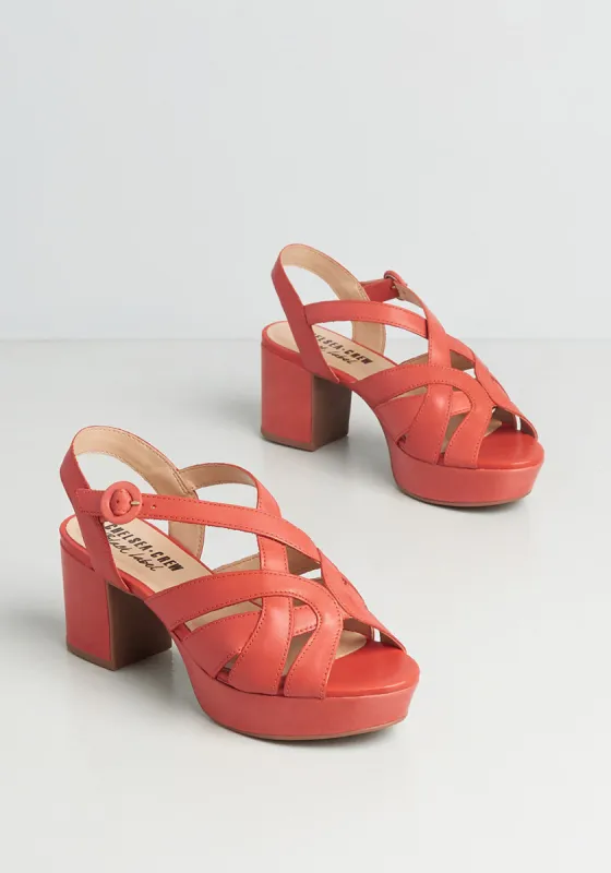Through the Motions Platform Heel sold by Modcloth
