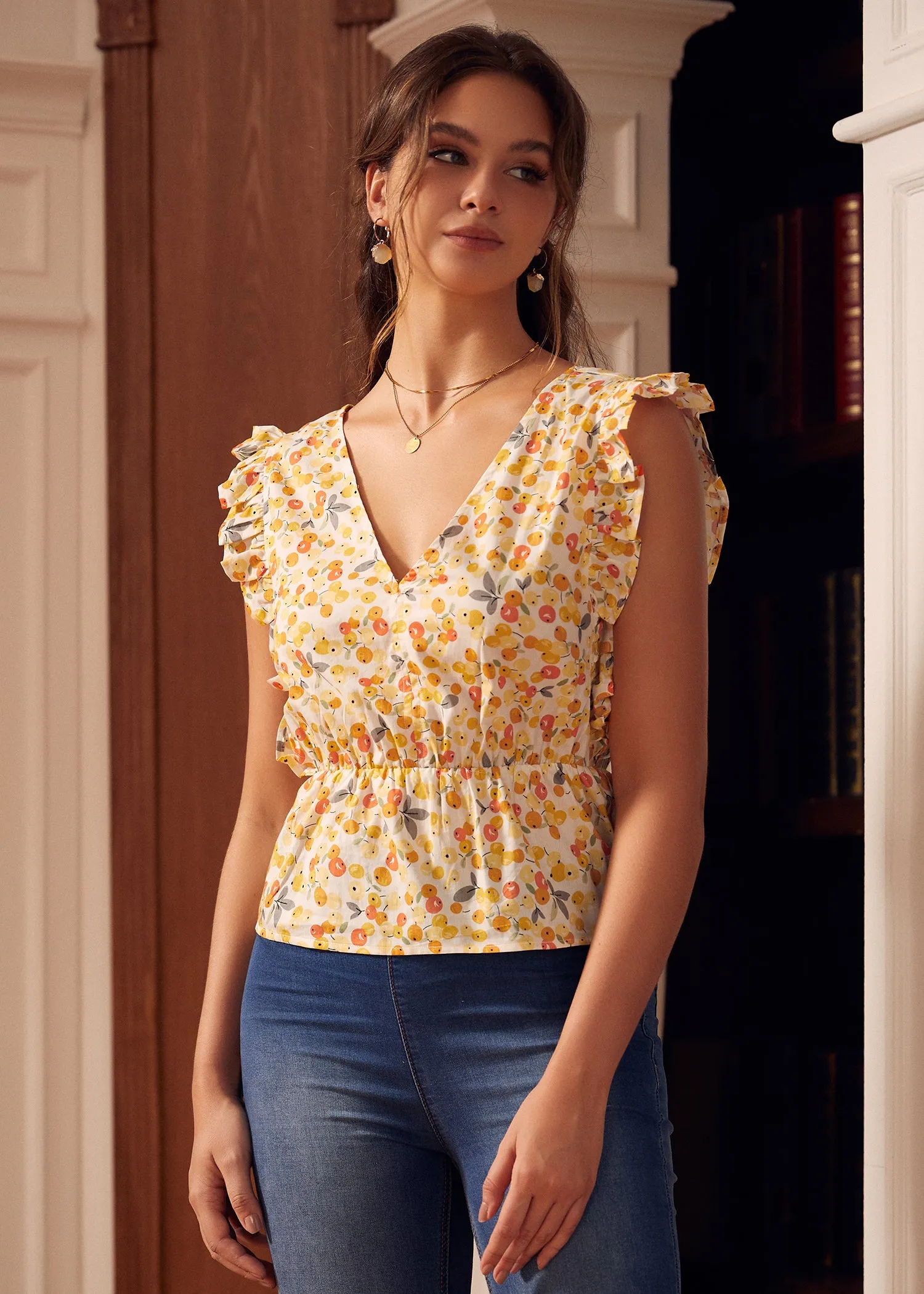 Weekday Whimsy Top sold by Modcloth