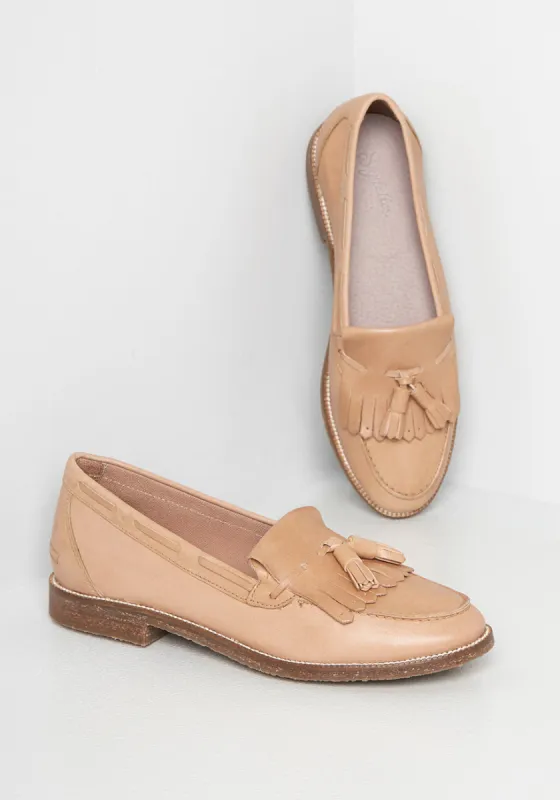 Study Hall Leather Loafers sold by Modcloth