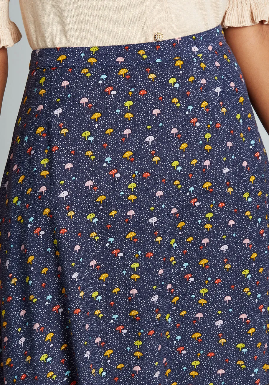 A Kerfuffle of Truffles A-Line Skirt sold by Modcloth product image thumbnail 4