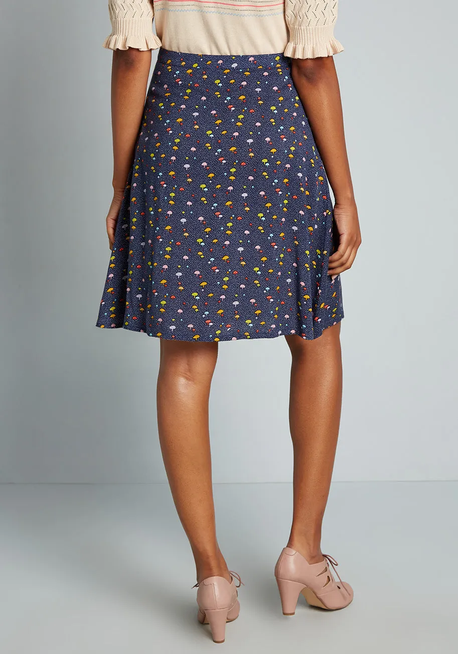 A Kerfuffle of Truffles A-Line Skirt sold by Modcloth product image thumbnail 2