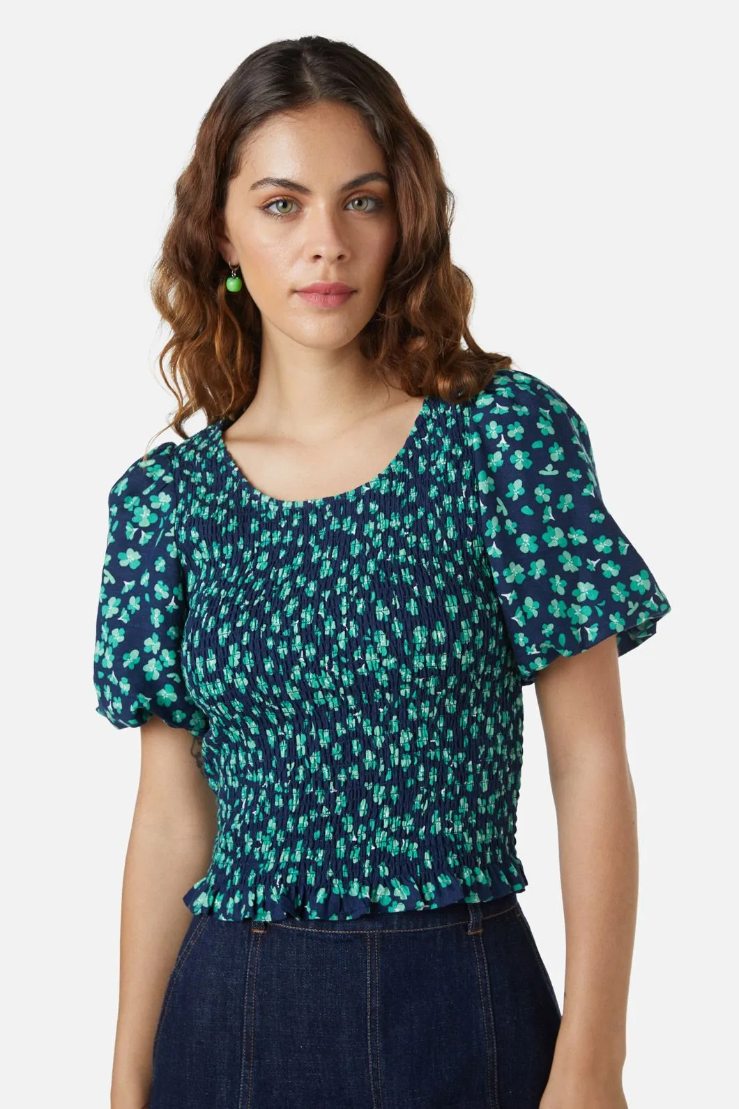 Mille Fleur Top sold by Modcloth