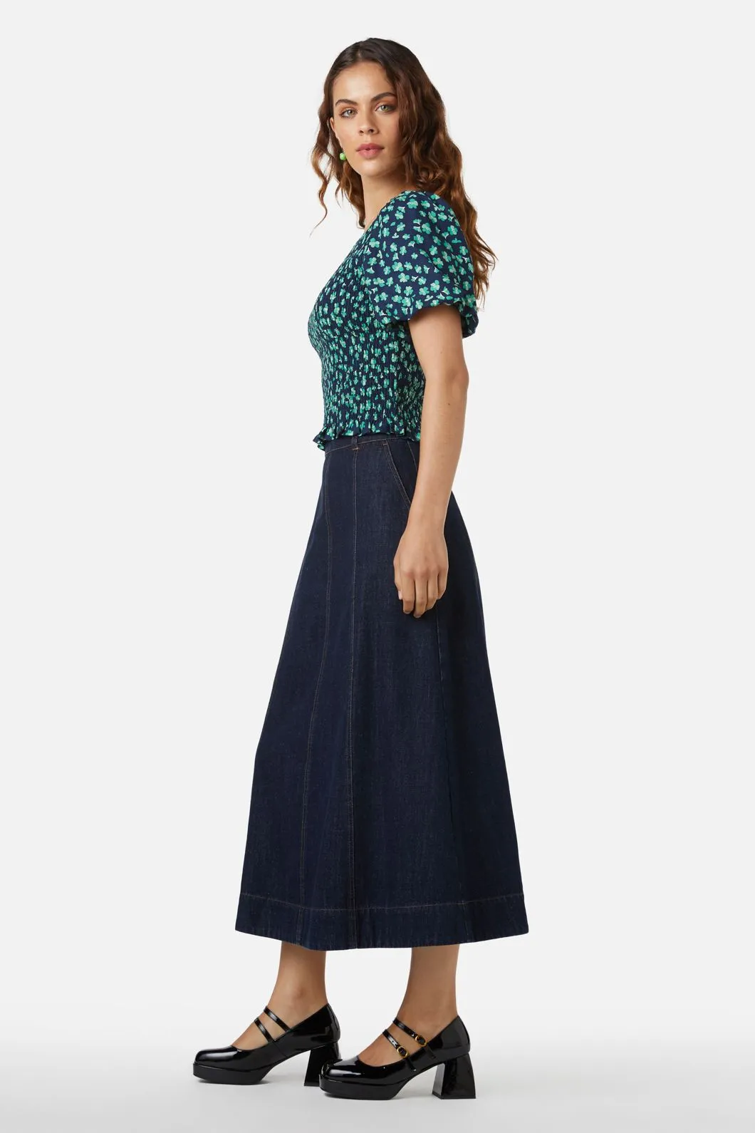 Mille Fleur Top sold by Modcloth product image thumbnail 3