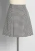 Heartbreaker in Houndstooth Mini Skirt sold by Modcloth