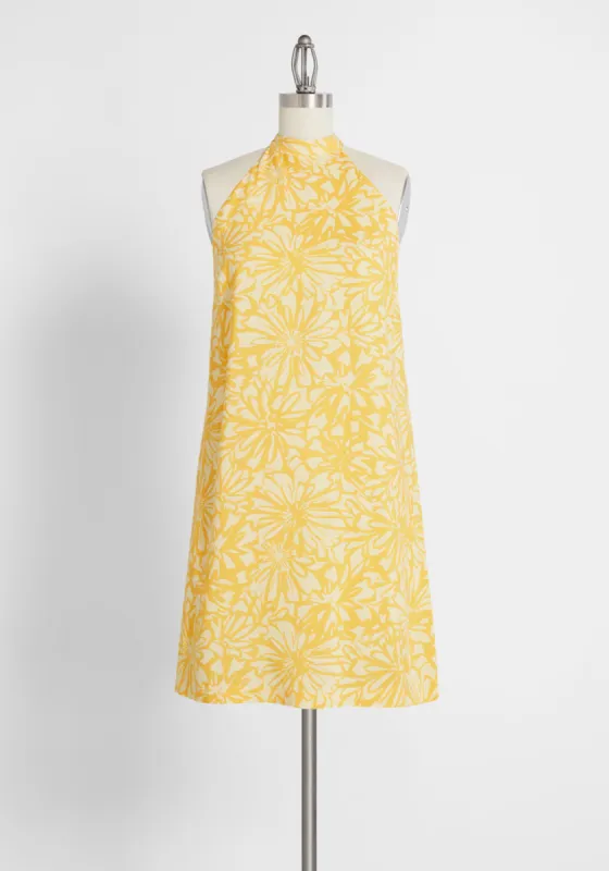 Just Keep Swinging Shift Dress sold by Modcloth