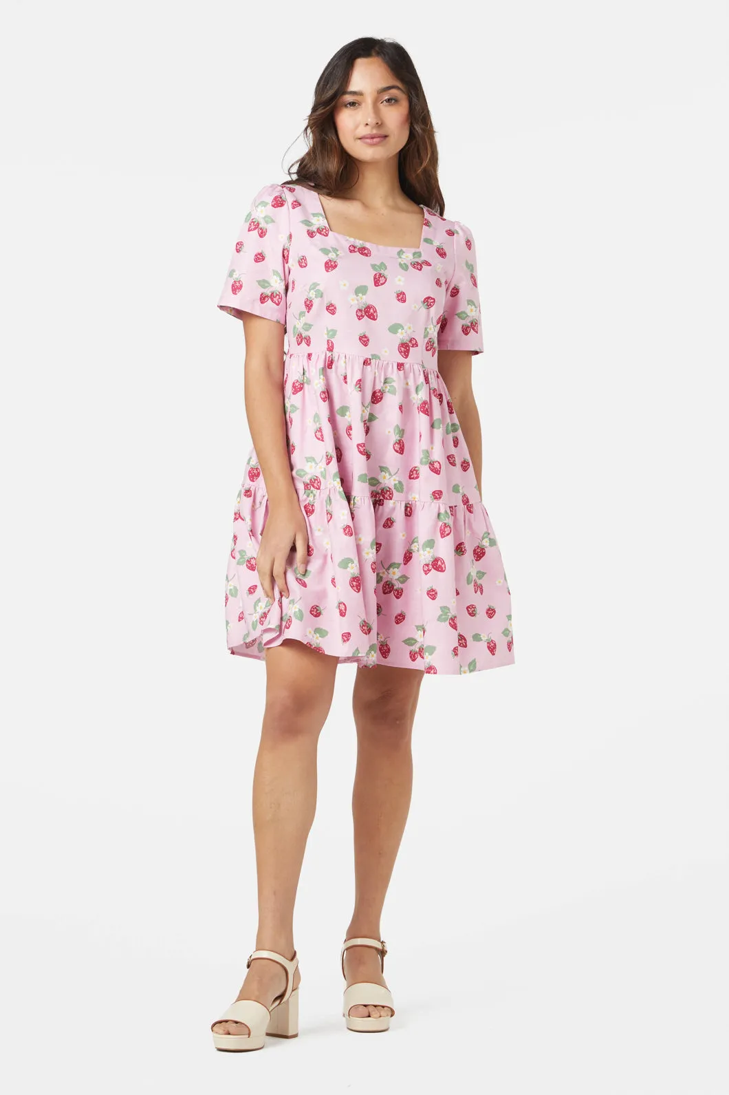 Strawberry Mini Dress sold by Modcloth product image thumbnail 2