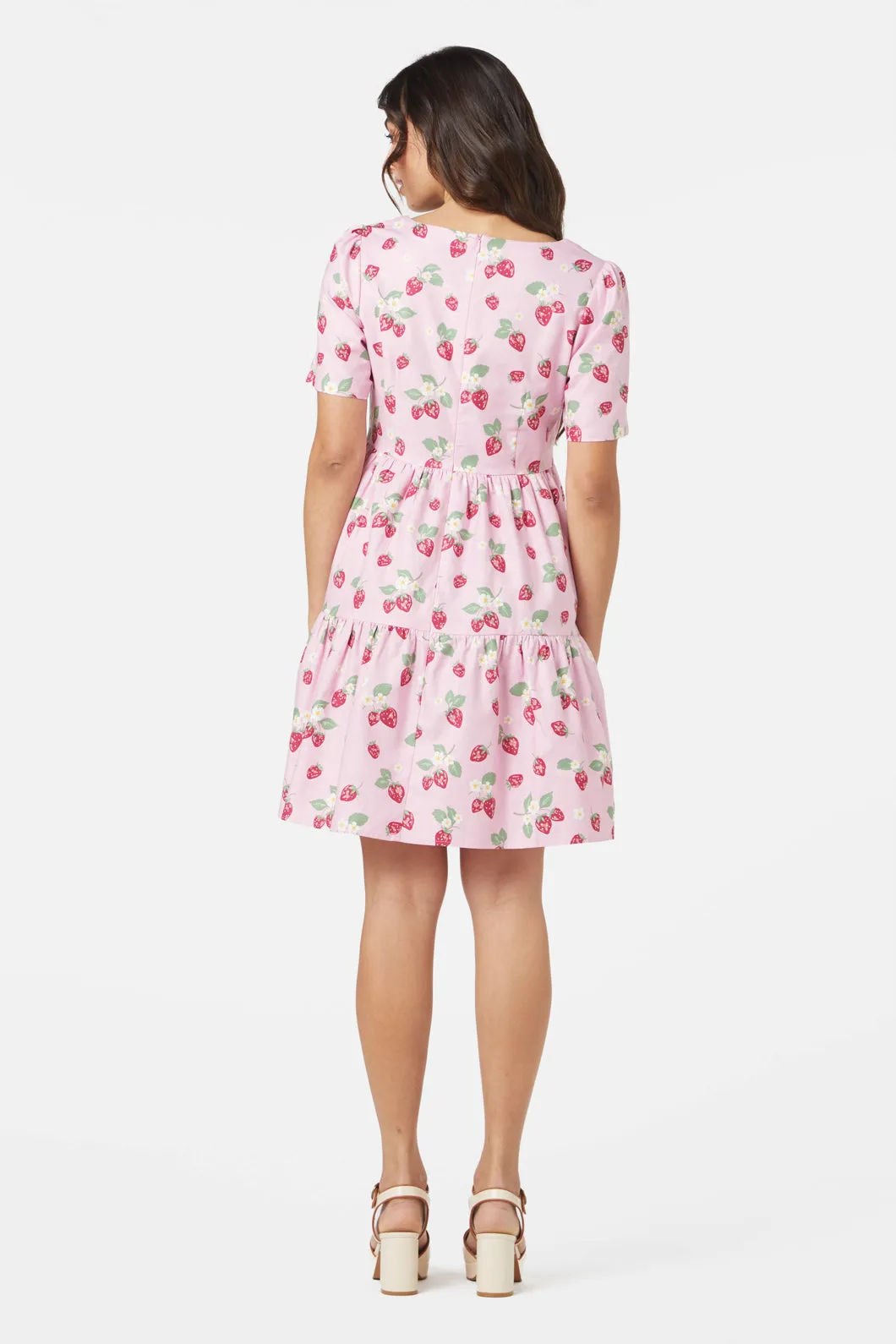 Strawberry Mini Dress sold by Modcloth product image thumbnail 4