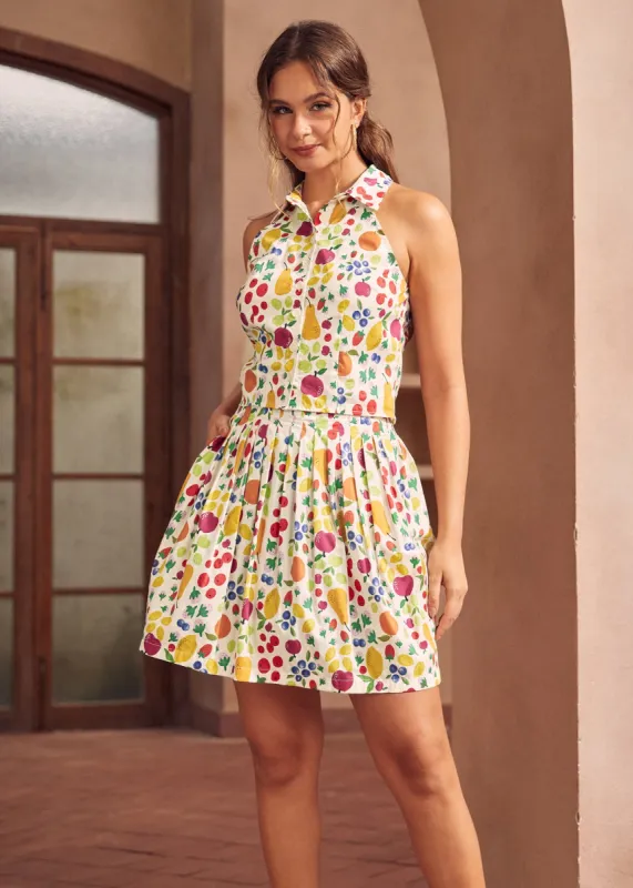 Orchard Breeze Halter Top sold by Modcloth