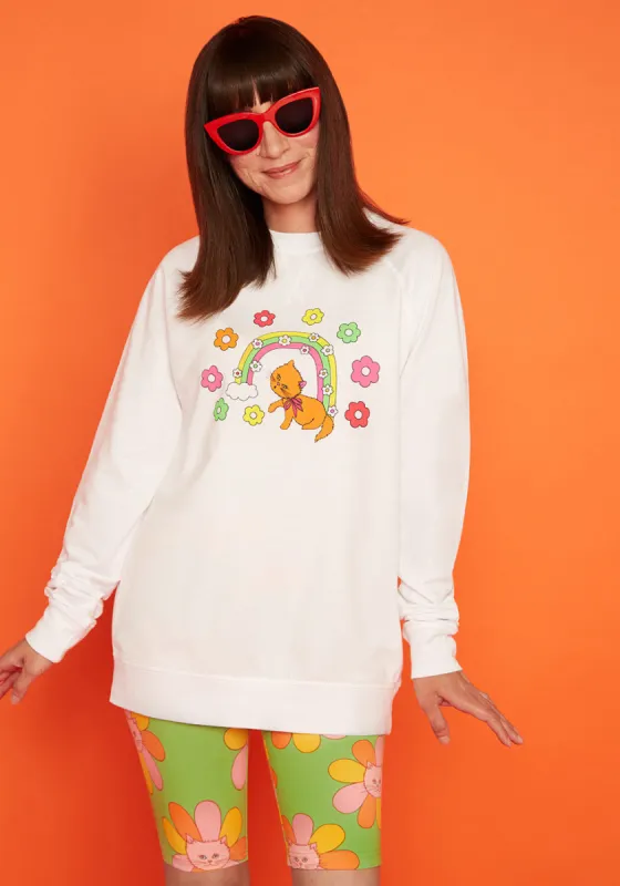 ModCloth x Marisol Muro Rush of Style Cotton Sweatshirt sold by Modcloth