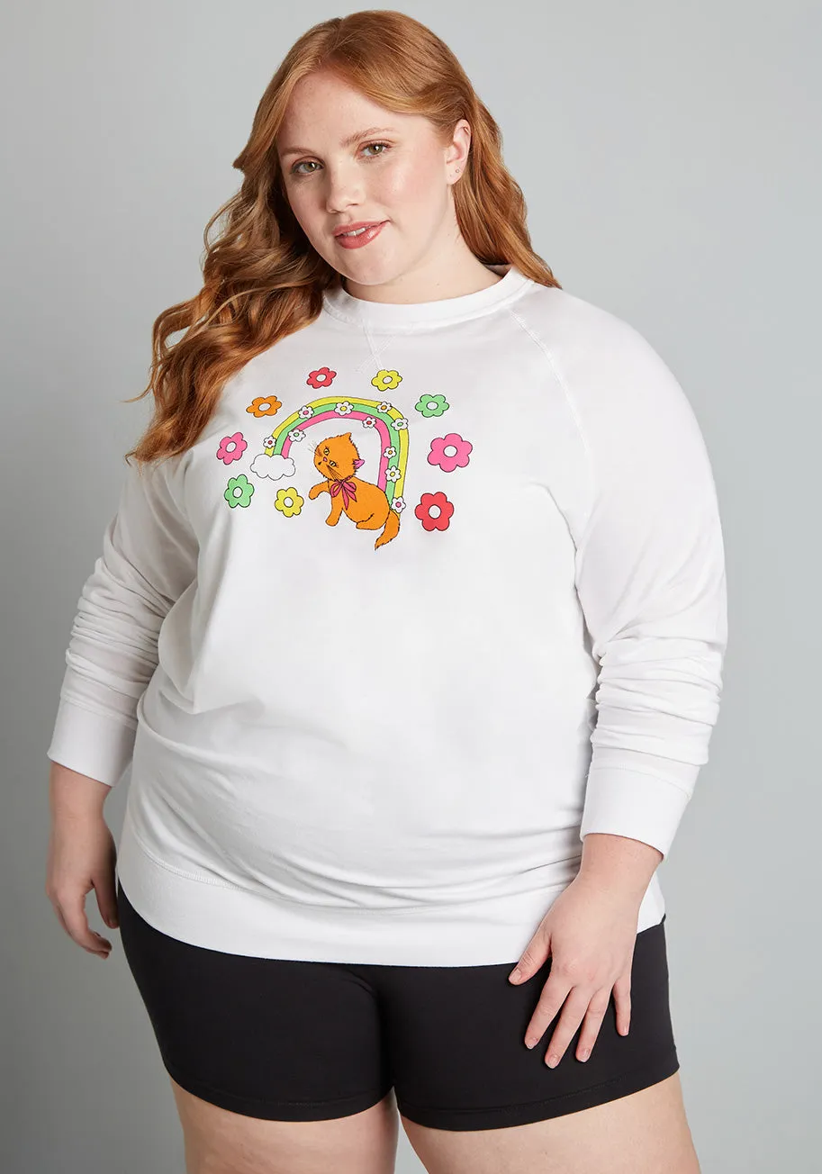 ModCloth x Marisol Muro Rush of Style Cotton Sweatshirt sold by Modcloth product image thumbnail 2