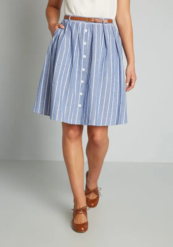 Bookstore's Best A-Line Skirt sold by Modcloth