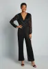 Shimmering and Svelte Jumpsuit sold by Modcloth