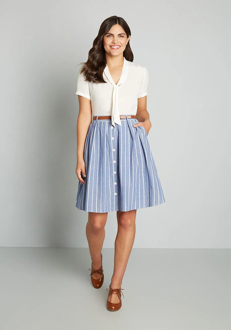 Bookstore's Best A-Line Skirt sold by Modcloth product image thumbnail 3