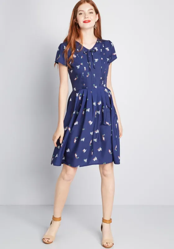Exploratory Style A-Line Dress sold by Modcloth