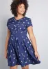Exploratory Style A-Line Dress sold by Modcloth