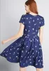 Exploratory Style A-Line Dress sold by Modcloth