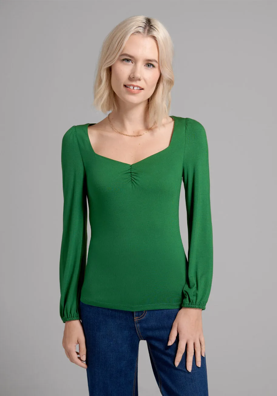 Retro From The Get Go Top sold by Modcloth