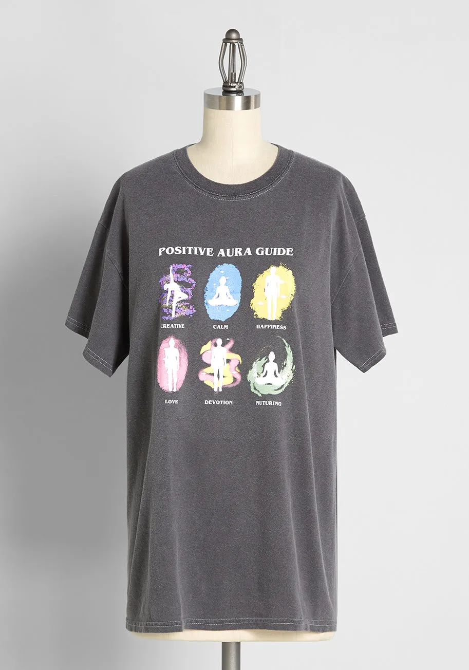 Oh My Aura Graphic Tee sold by Modcloth