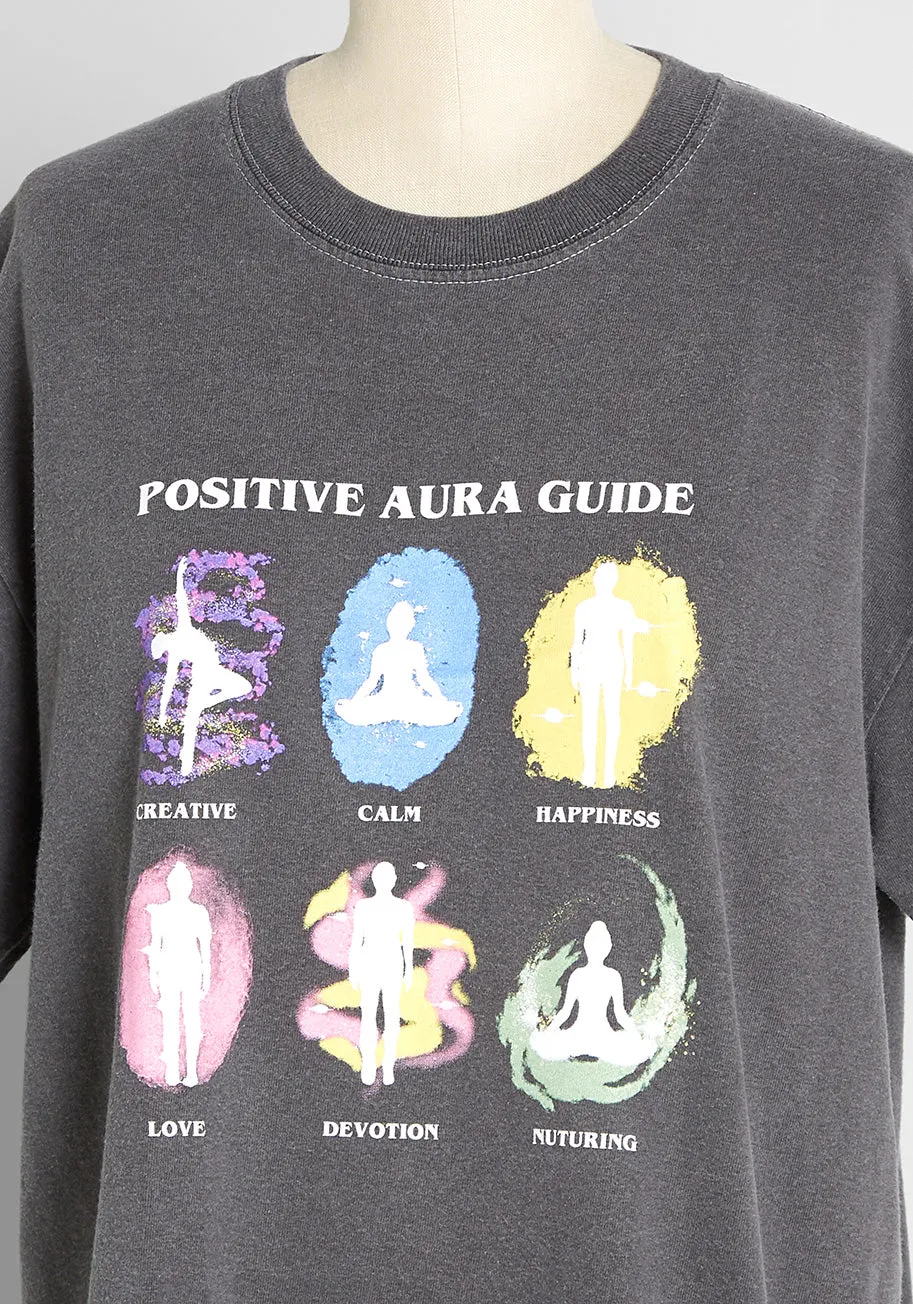 Oh My Aura Graphic Tee sold by Modcloth product image thumbnail 3