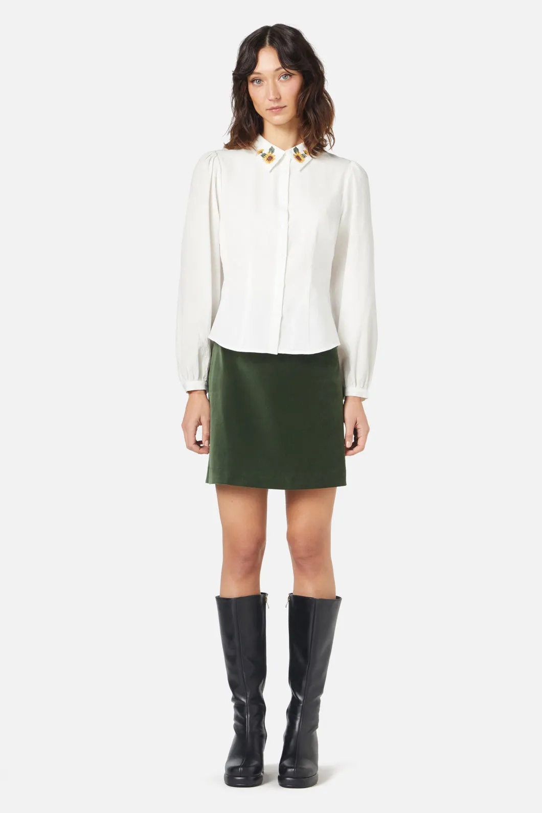 Winter Daisy Embroidered Blouse sold by Modcloth product image thumbnail 2