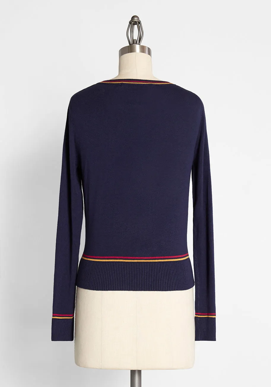 ModCloth x Collectif Notorious Nutcracker Pullover Sweater sold by Modcloth product image thumbnail 2