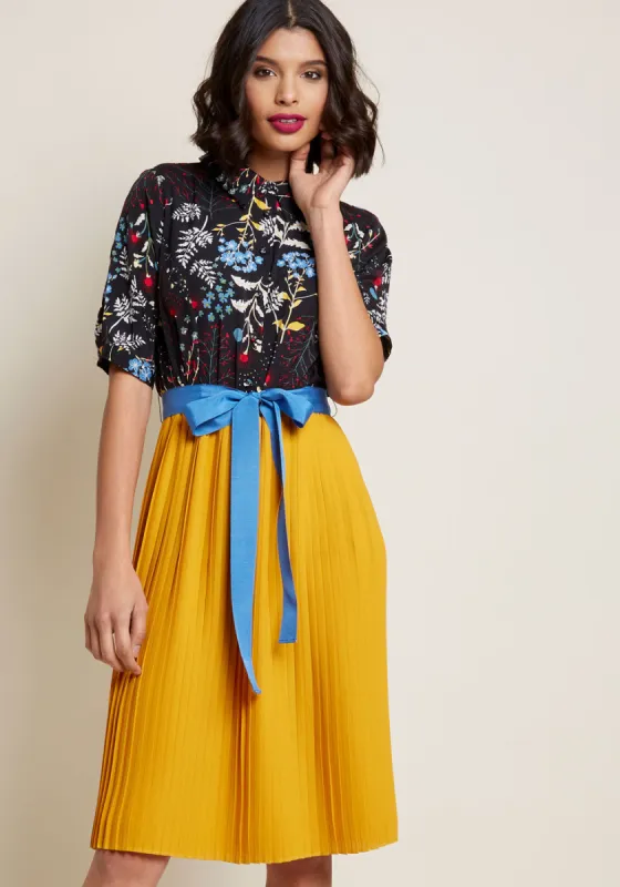 Adored Duet A-Line Dress sold by Modcloth