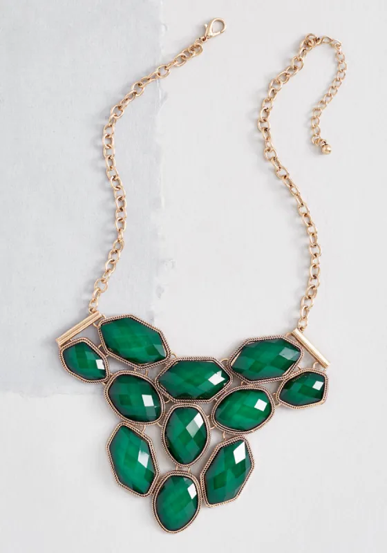 Sparkle With Soul Statement Necklace sold by Modcloth