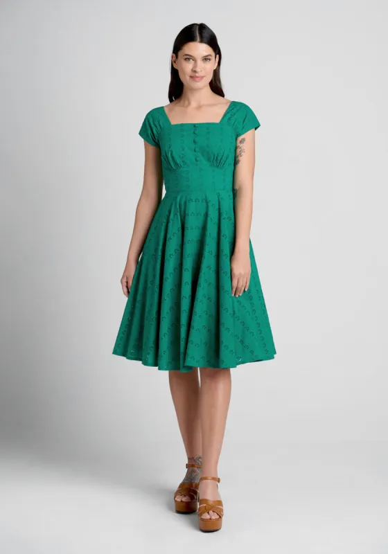 We Go Together Fit And Flare Dress sold by Modcloth