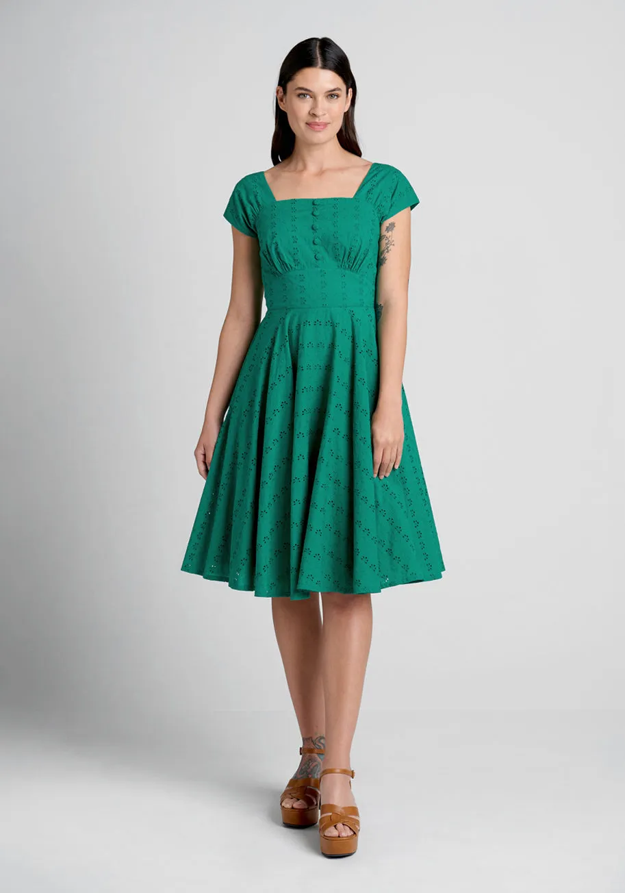 We Go Together Fit And Flare Dress sold by Modcloth