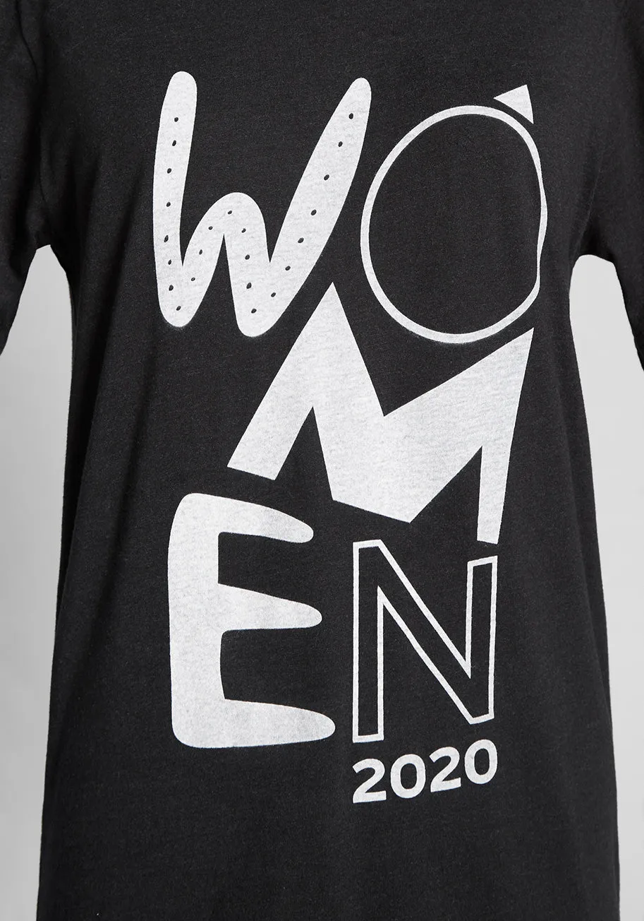 Women 2020 Graphic Tee sold by Modcloth product image thumbnail 2