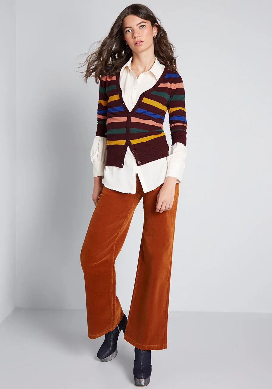 Charter School Striped Cardigan sold by Modcloth product image thumbnail 3