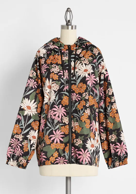 Showers For Flowers Rain Jacket sold by Modcloth