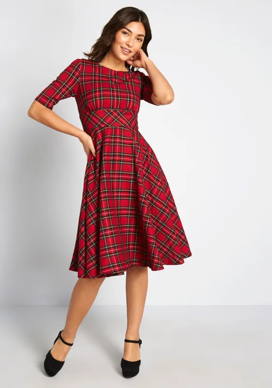 Acknowledged Allure Fit and Flare Dress sold by Modcloth
