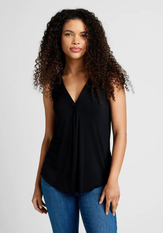 A Welcome Change Sleeveless Top sold by Modcloth
