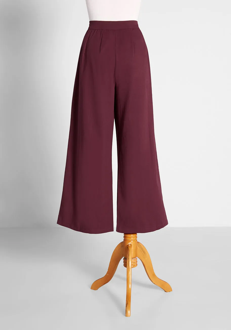 Making Broad Advances Wide-Leg Pants sold by Modcloth product image thumbnail 2
