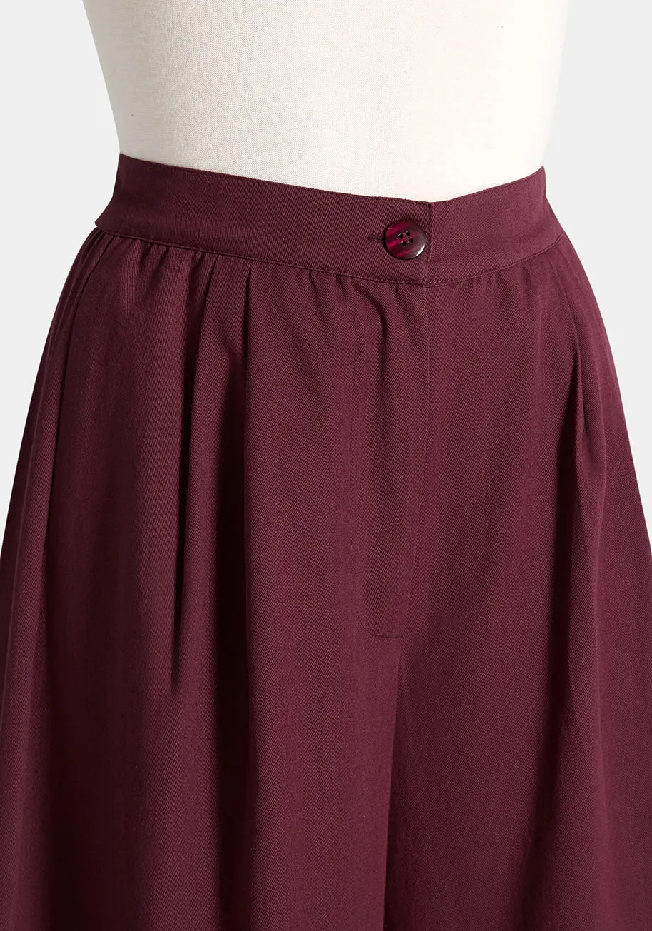 Making Broad Advances Wide-Leg Pants sold by Modcloth product image thumbnail 3