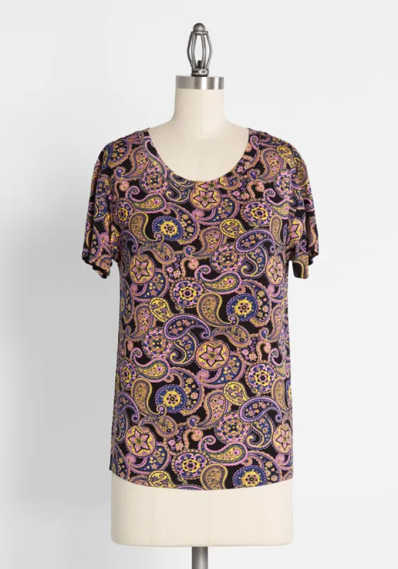 Instant Hit Relaxed Fit T-Shirt sold by Modcloth