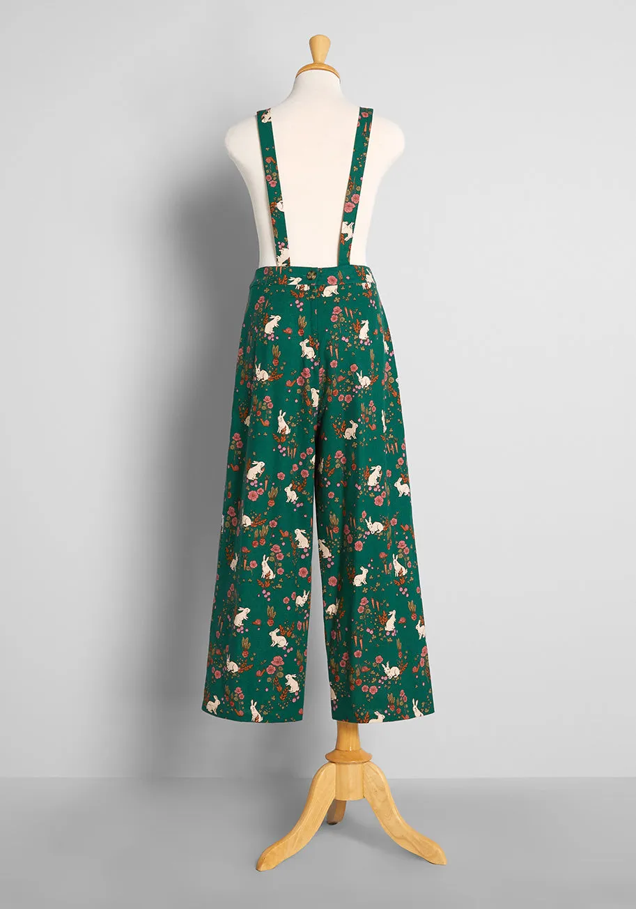 ModCloth x Princess Highway Bunny Harvest Overalls sold by Modcloth product image thumbnail 2