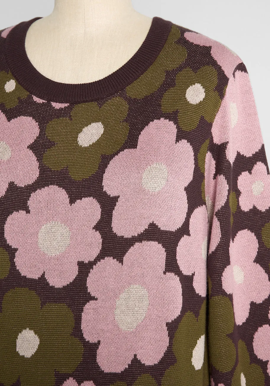 ModCloth x Princess Highway A Beautiful Bundle Graphic Sweater sold by Modcloth product image thumbnail 3