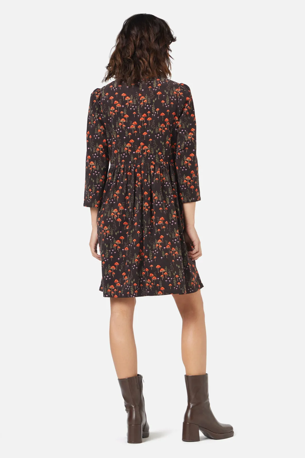 Mushrooms Sleeved Dress sold by Modcloth product image thumbnail 4