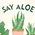 Say 'Aloe' To My Little Friends Graphic Ringer Tee sold by Modcloth product image thumbnail 4