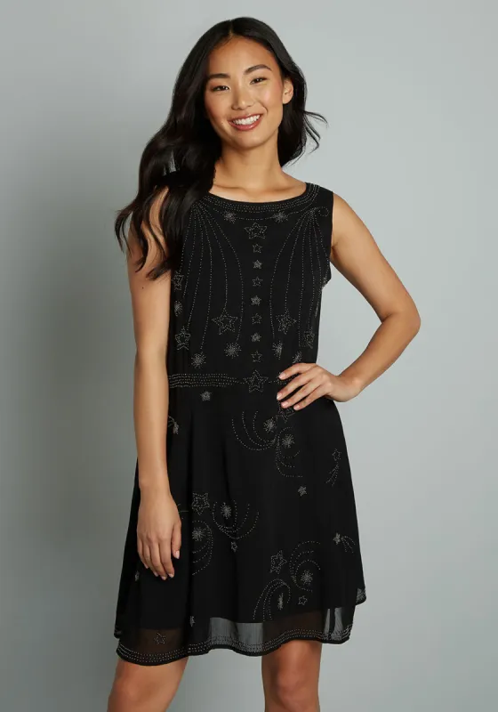 Leave Them Starstruck Shift Dress (Final Sale) made by Modcloth