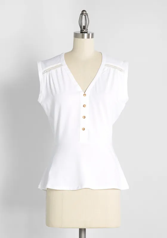 Peace and Printemps Top sold by Modcloth