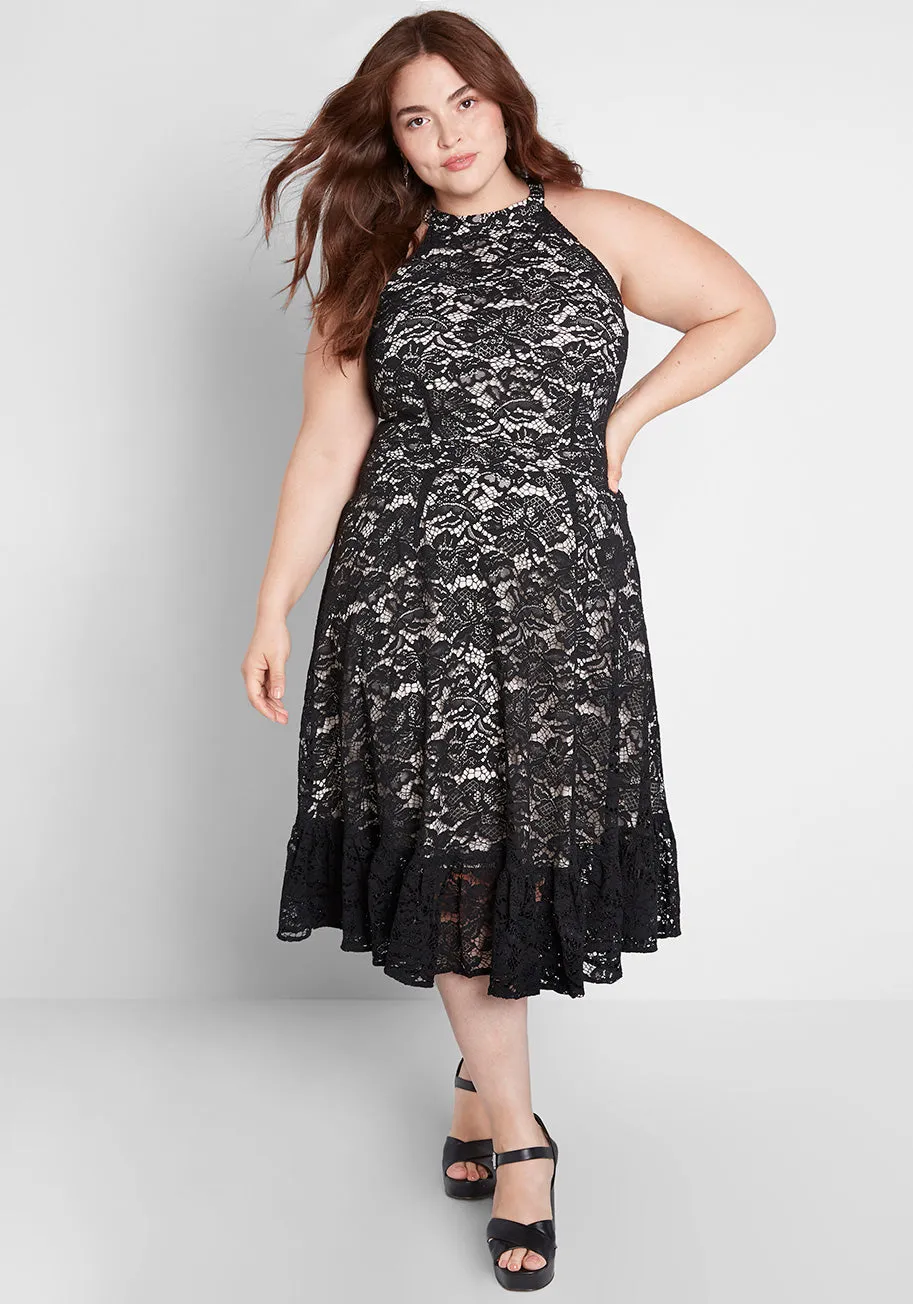 A Night Like This Halter Dress sold by Modcloth product image thumbnail 4