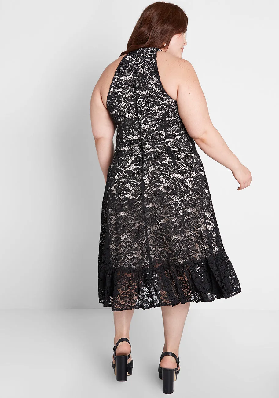 A Night Like This Halter Dress sold by Modcloth product image thumbnail 5