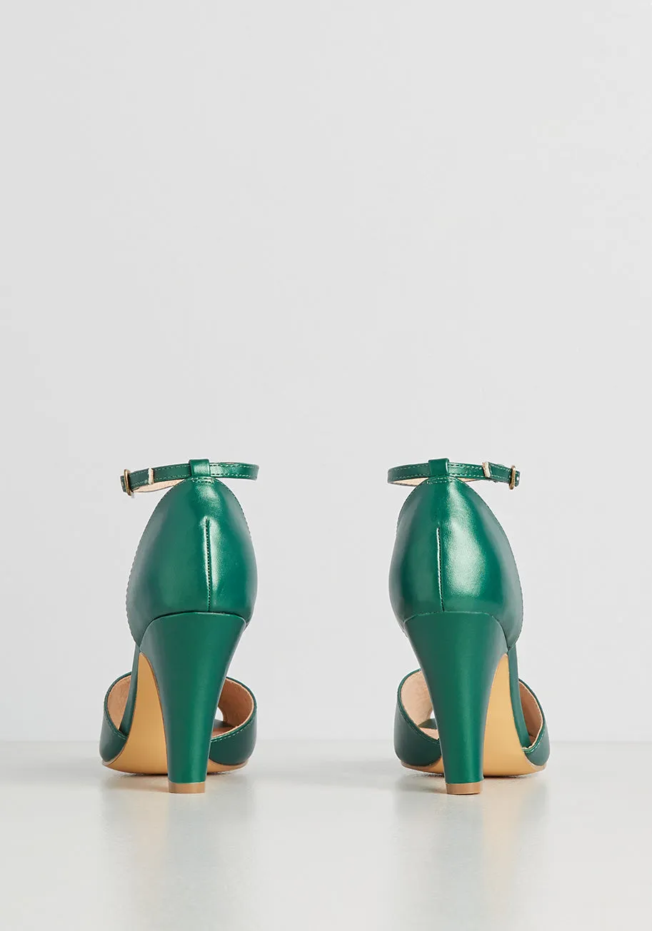 Fine Dining Peep Toe Heel sold by Modcloth product image thumbnail 4